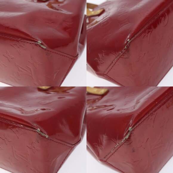 LOUIS VUITTON Monogram Vernis Reade PM Hand Bag Pomme D'amour M91990 - Picture 10 of 12